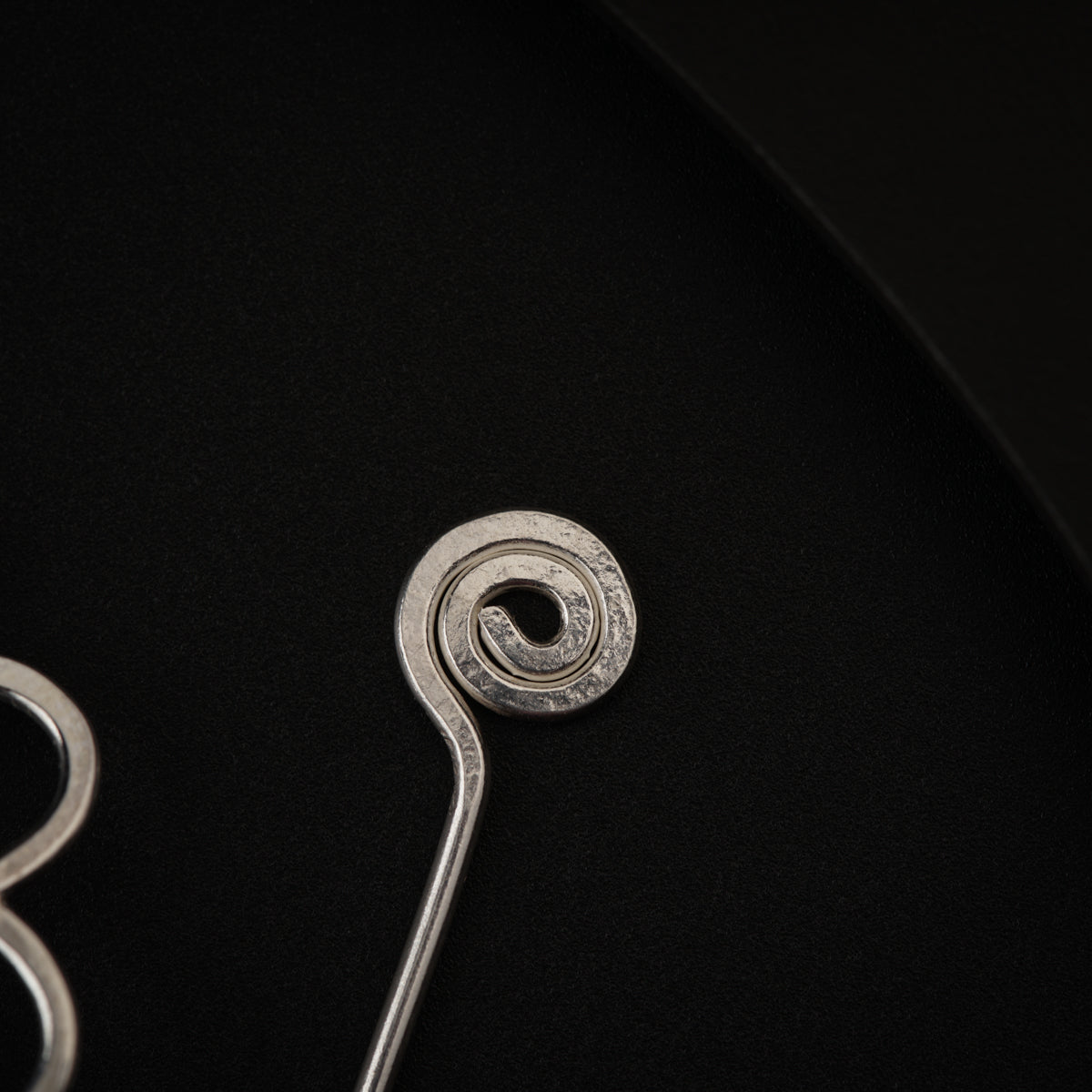 Silver Flower Hairpin