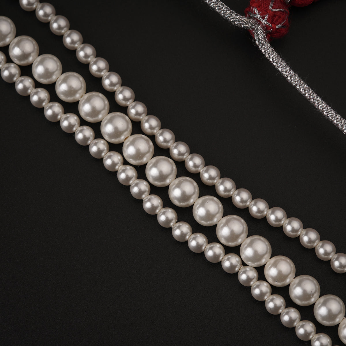 Three Layer Pearl Choker