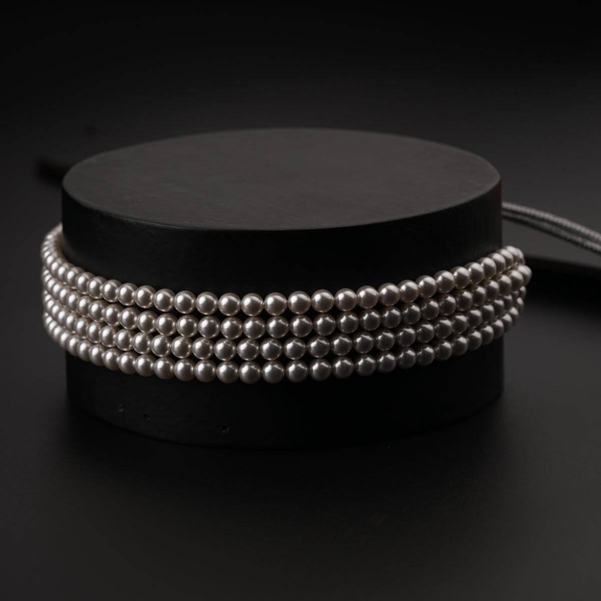 Four Layer Pearl Choker