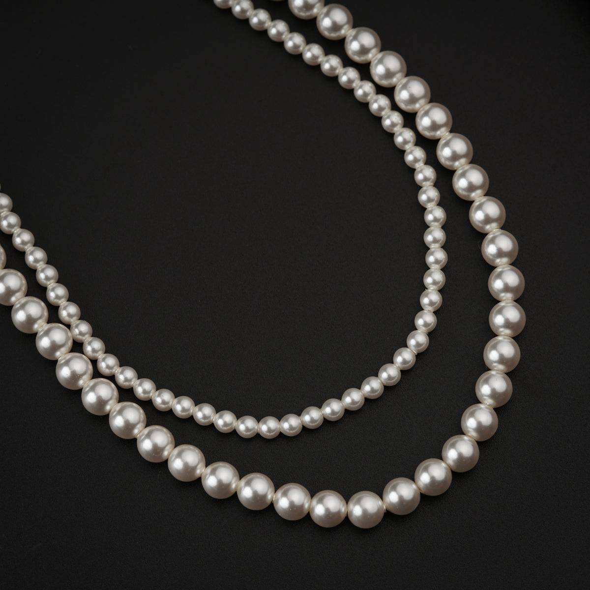 Double Layer Pearl Necklace