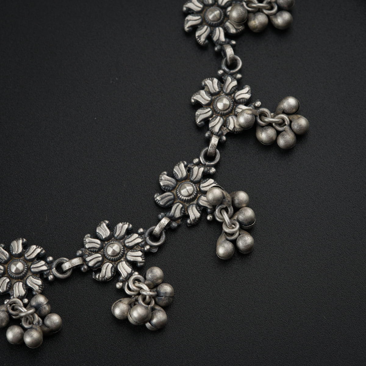 Jui Silver Set with ghungroo