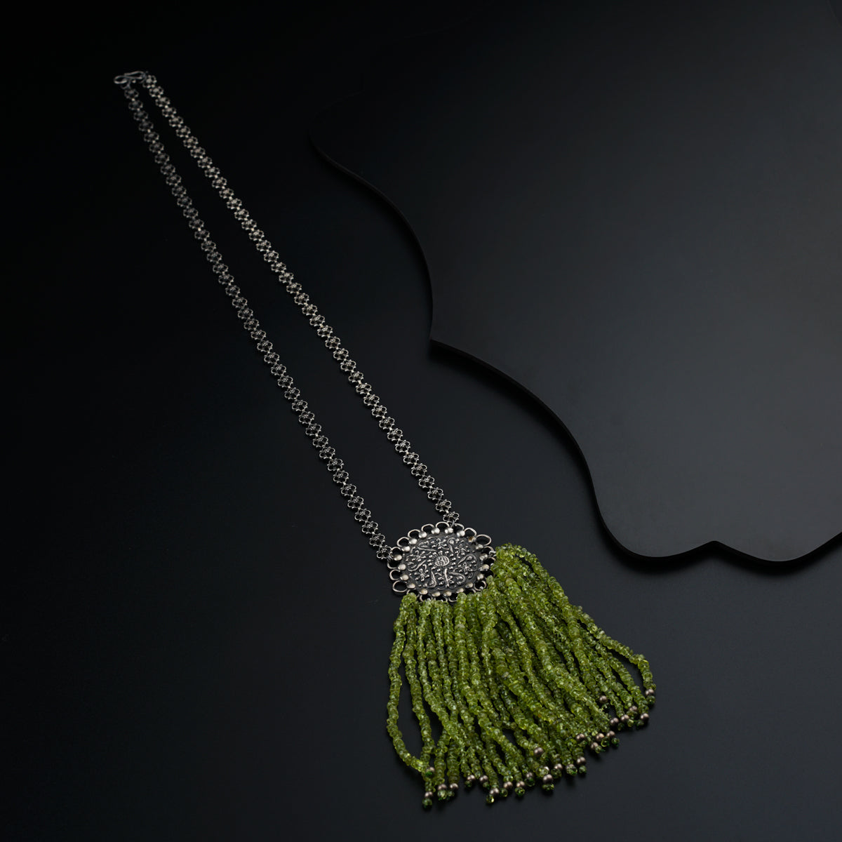 The Jharana Necklace- Peridot