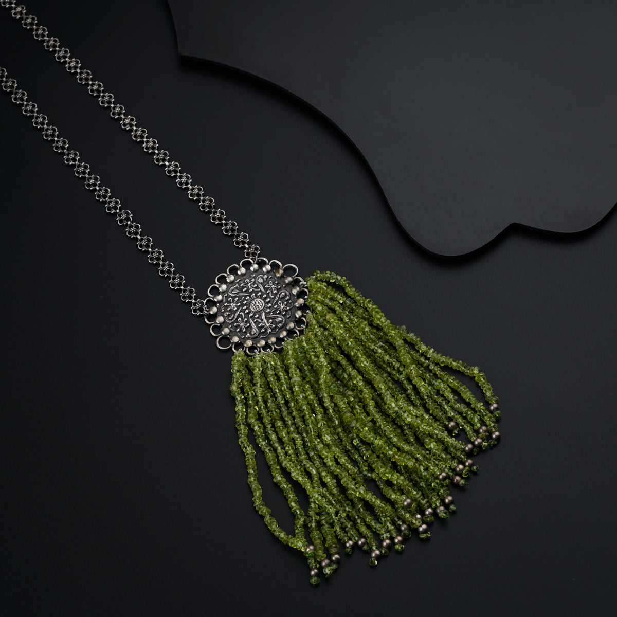 The Jharana Necklace- Peridot