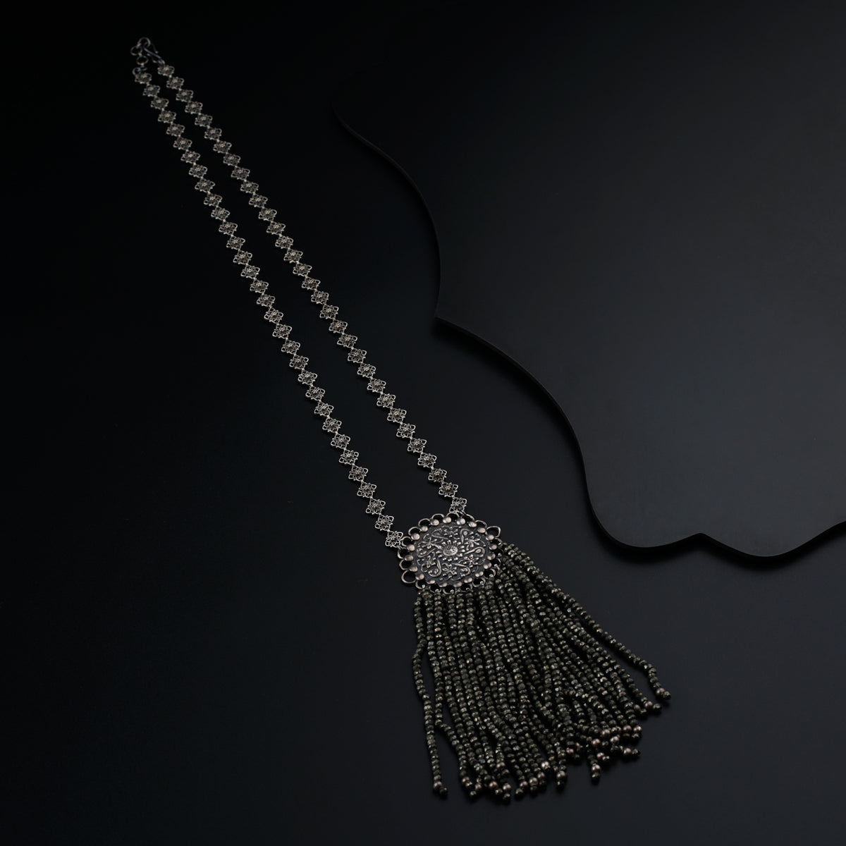 The Jharana Necklace- Pyrite