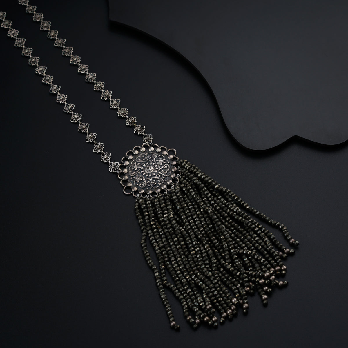The Jharana Necklace- Pyrite