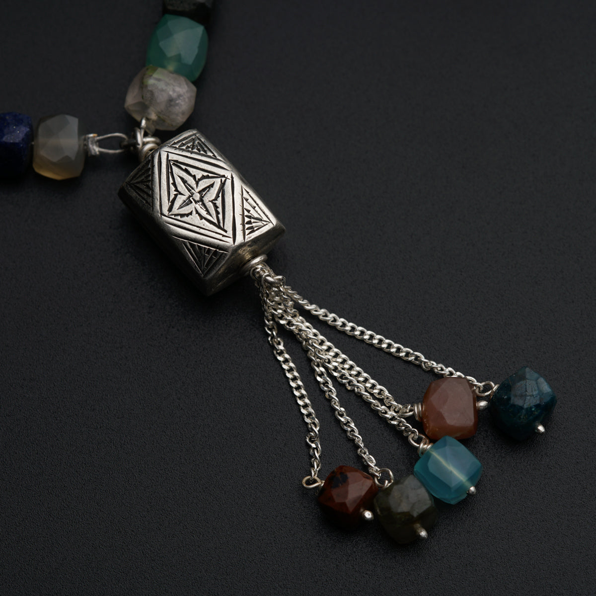 Multi color Stones Necklace