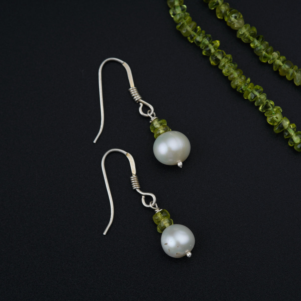 Pearl and Peridot Set
