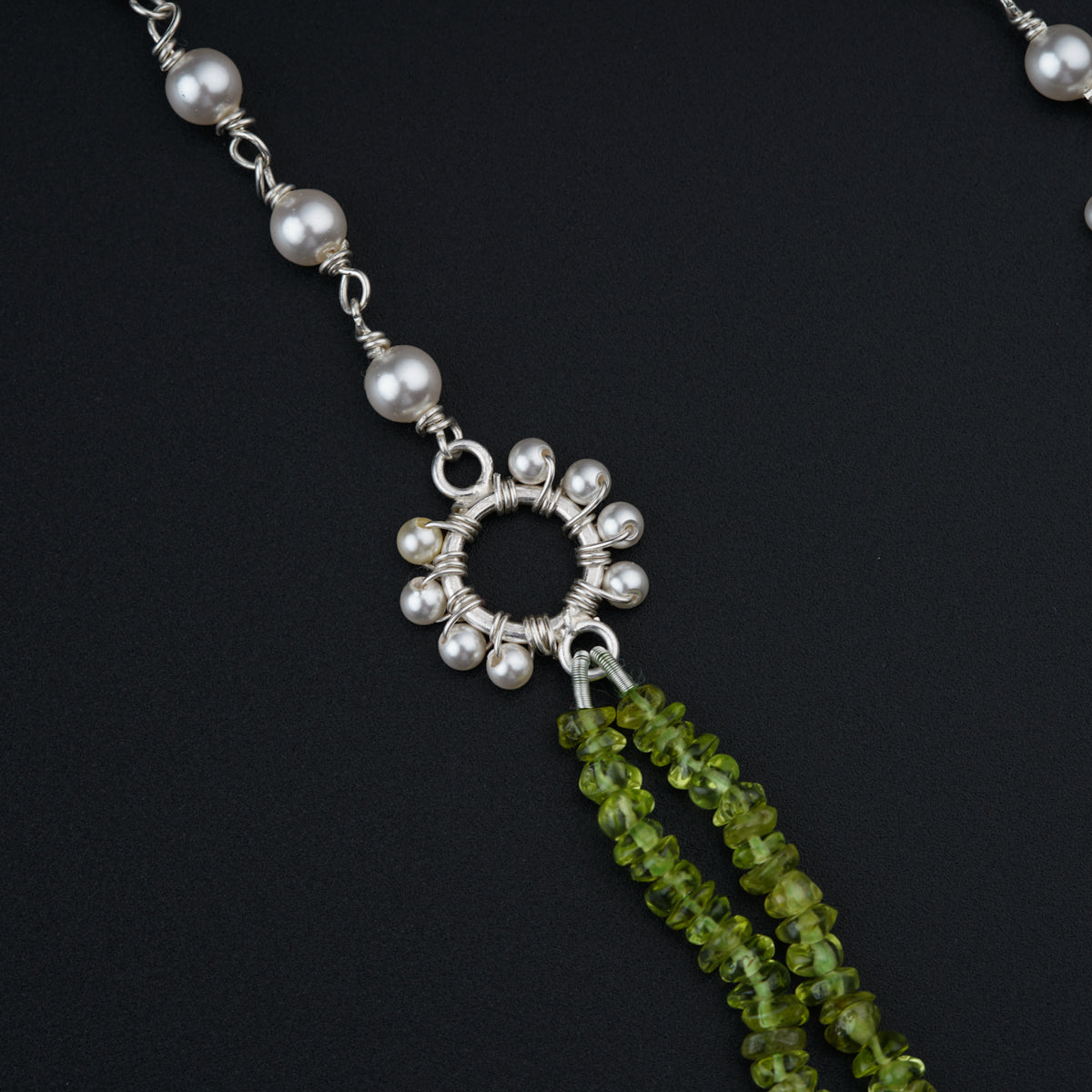 Pearl and Peridot Set