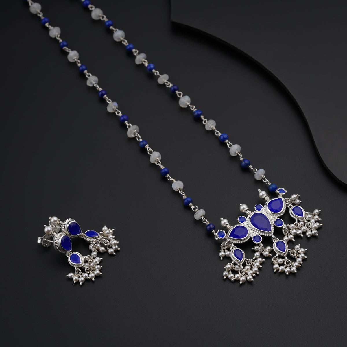 Lapis Lazuli Tanmani Set