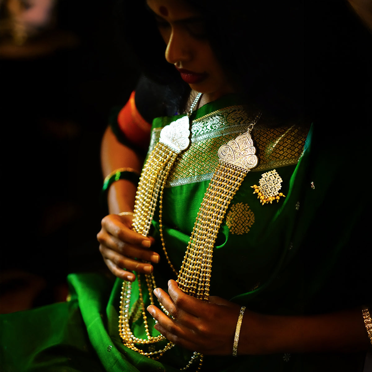 हरपर रेवडी माला (Harpar Revdi Mala) 11 Layered Necklace