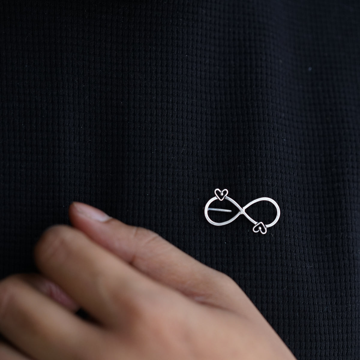 Infinity Love Brooch for Men / Women