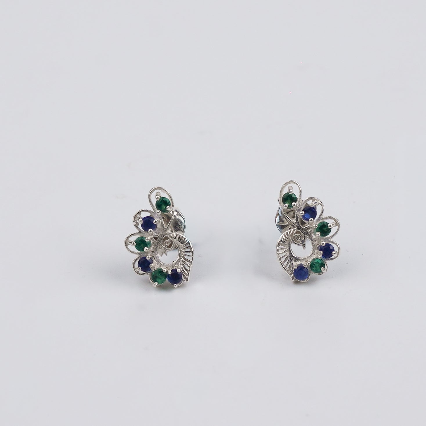 Silver CZ Multi Charm Set with Invisible Thread