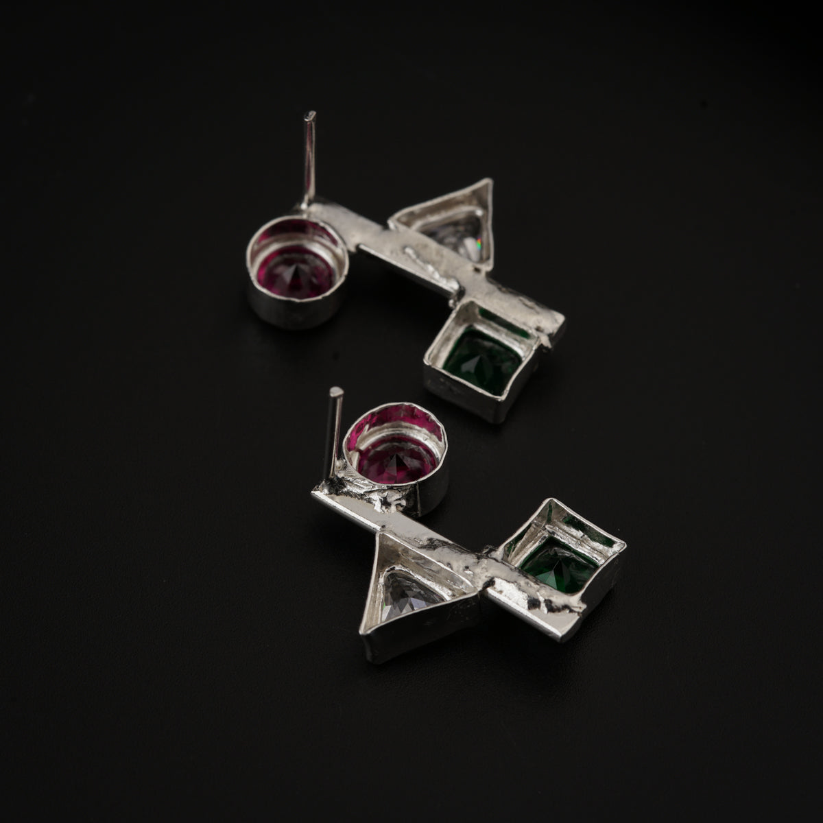 Geometric Earring | CZ | 92.5 Silver