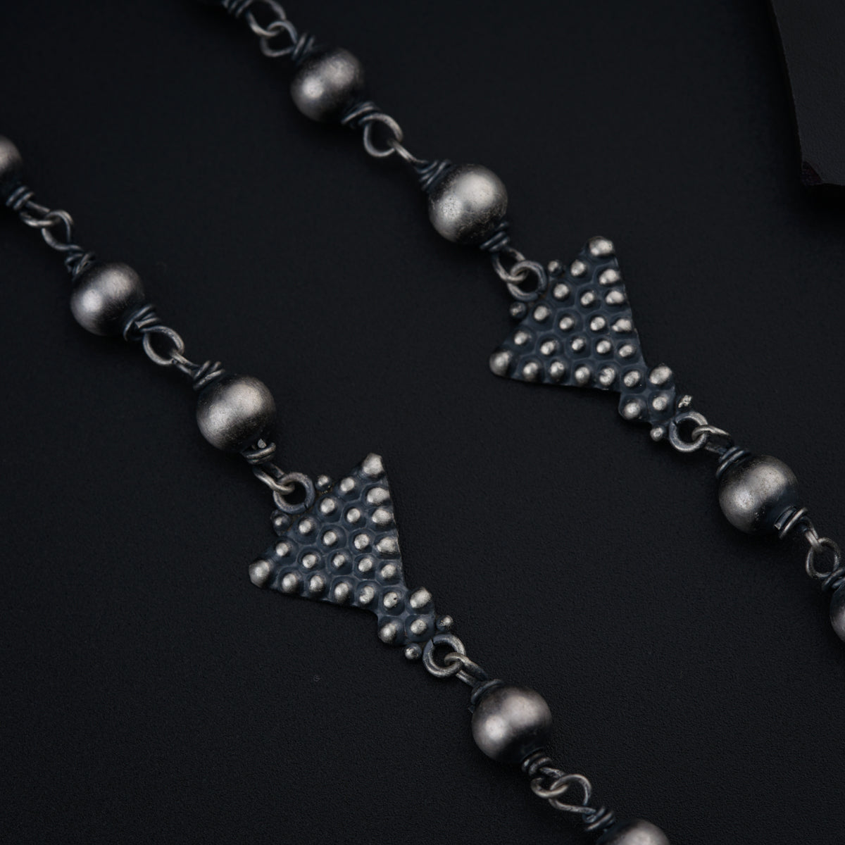 Antique Silver Triangle Set