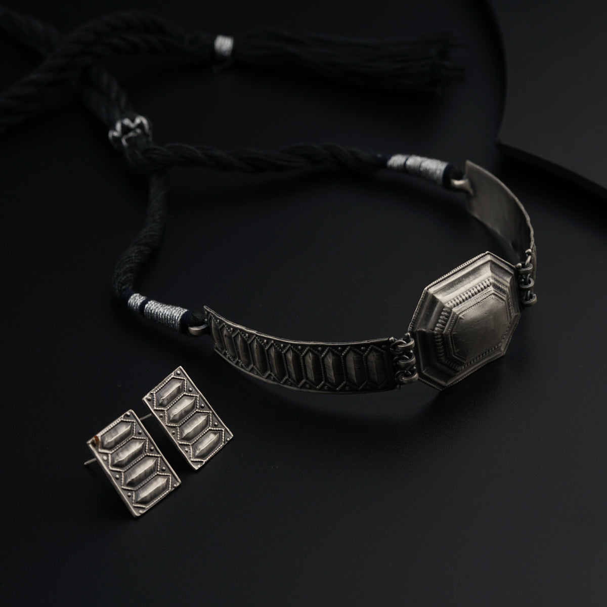 Antique Silver Choker Set