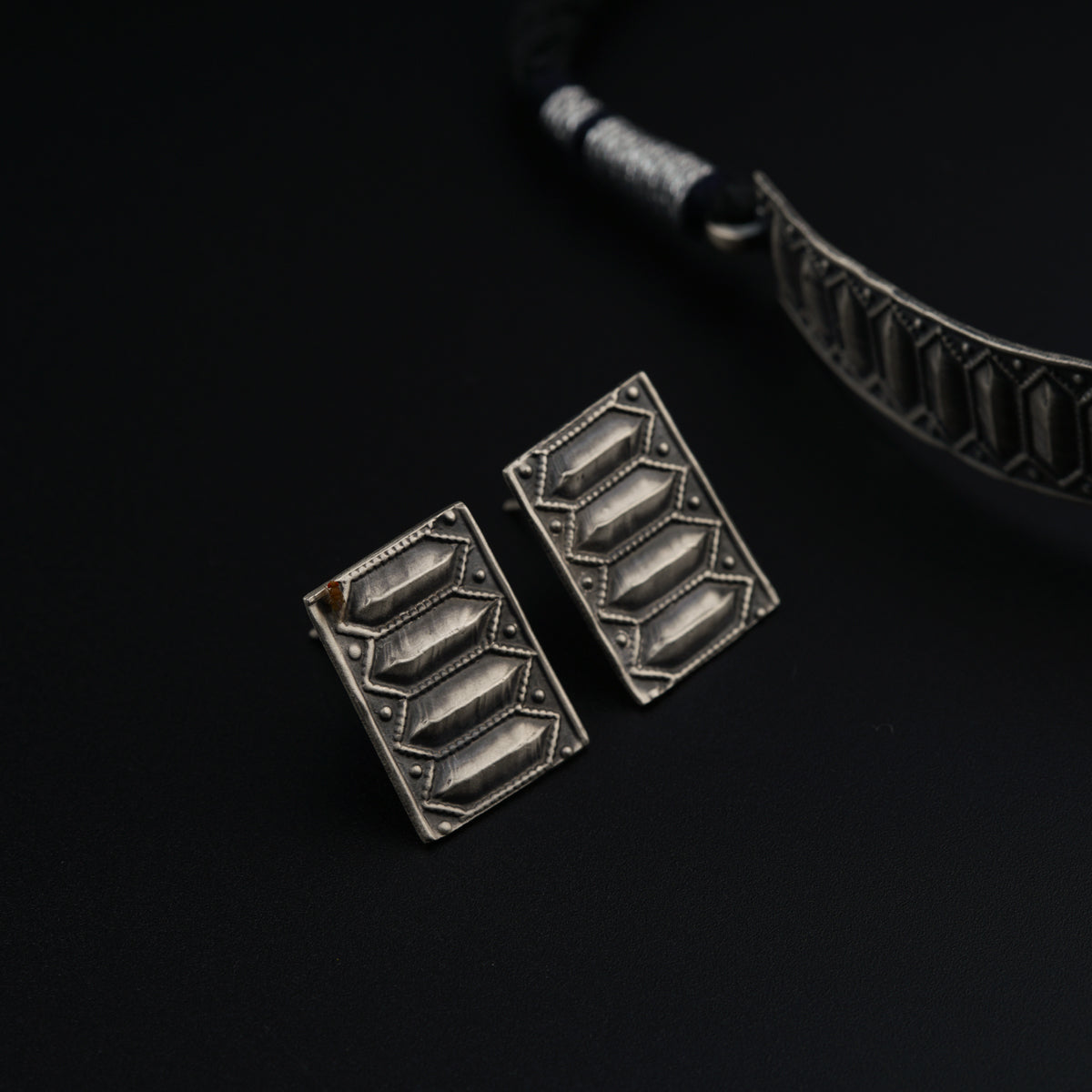 Antique Silver Choker Set