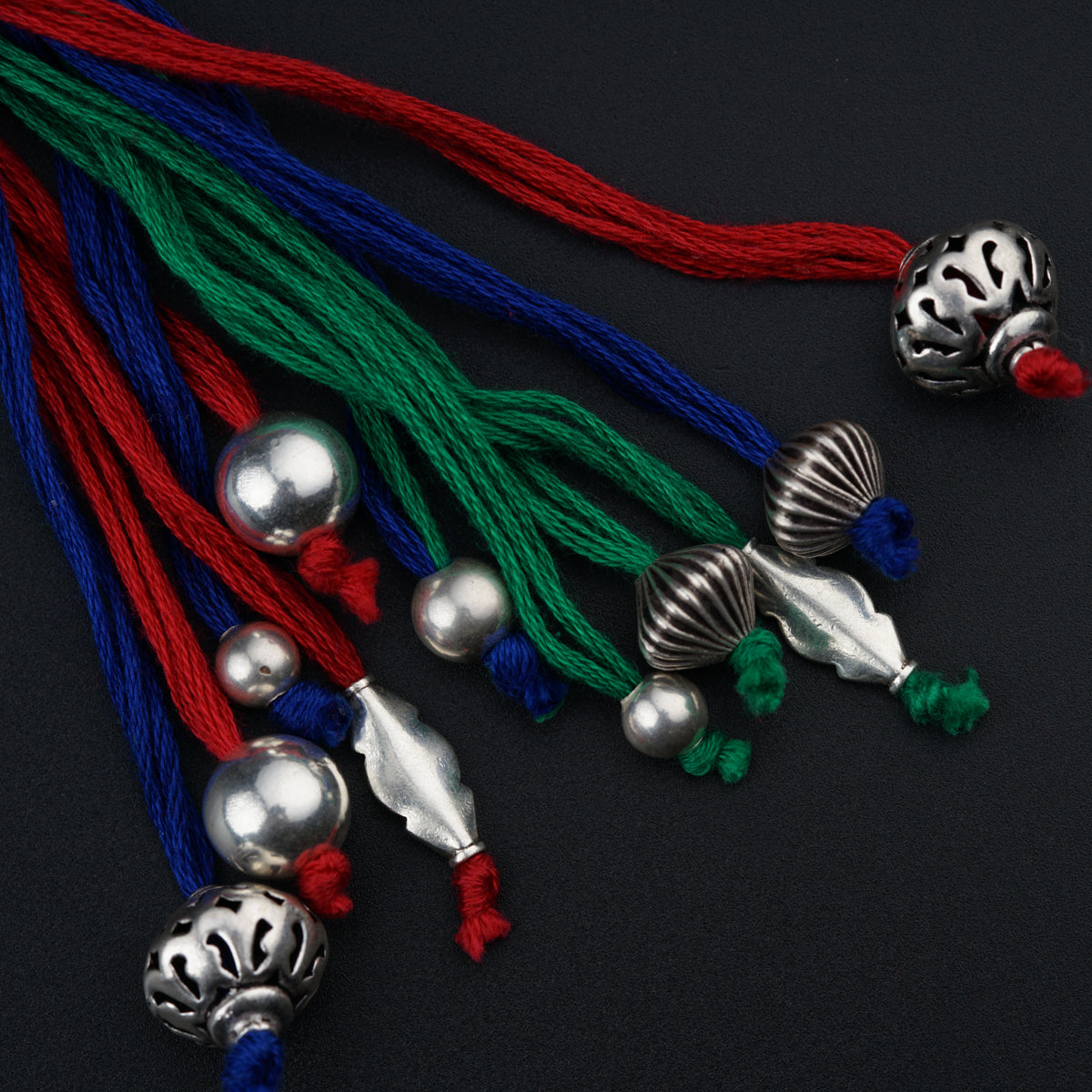 Silver Lumba Rakhi