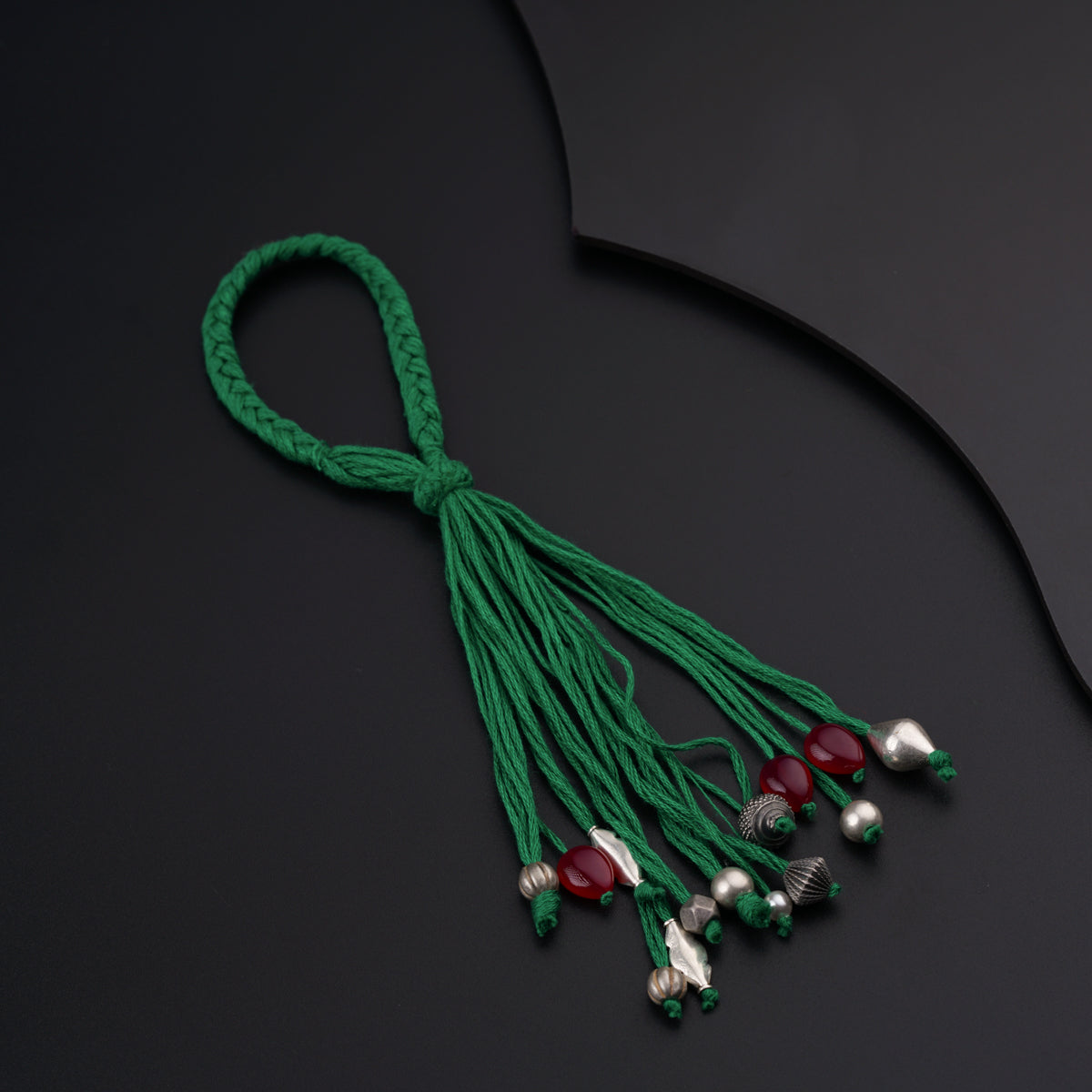 Silver Lumba Rakhi