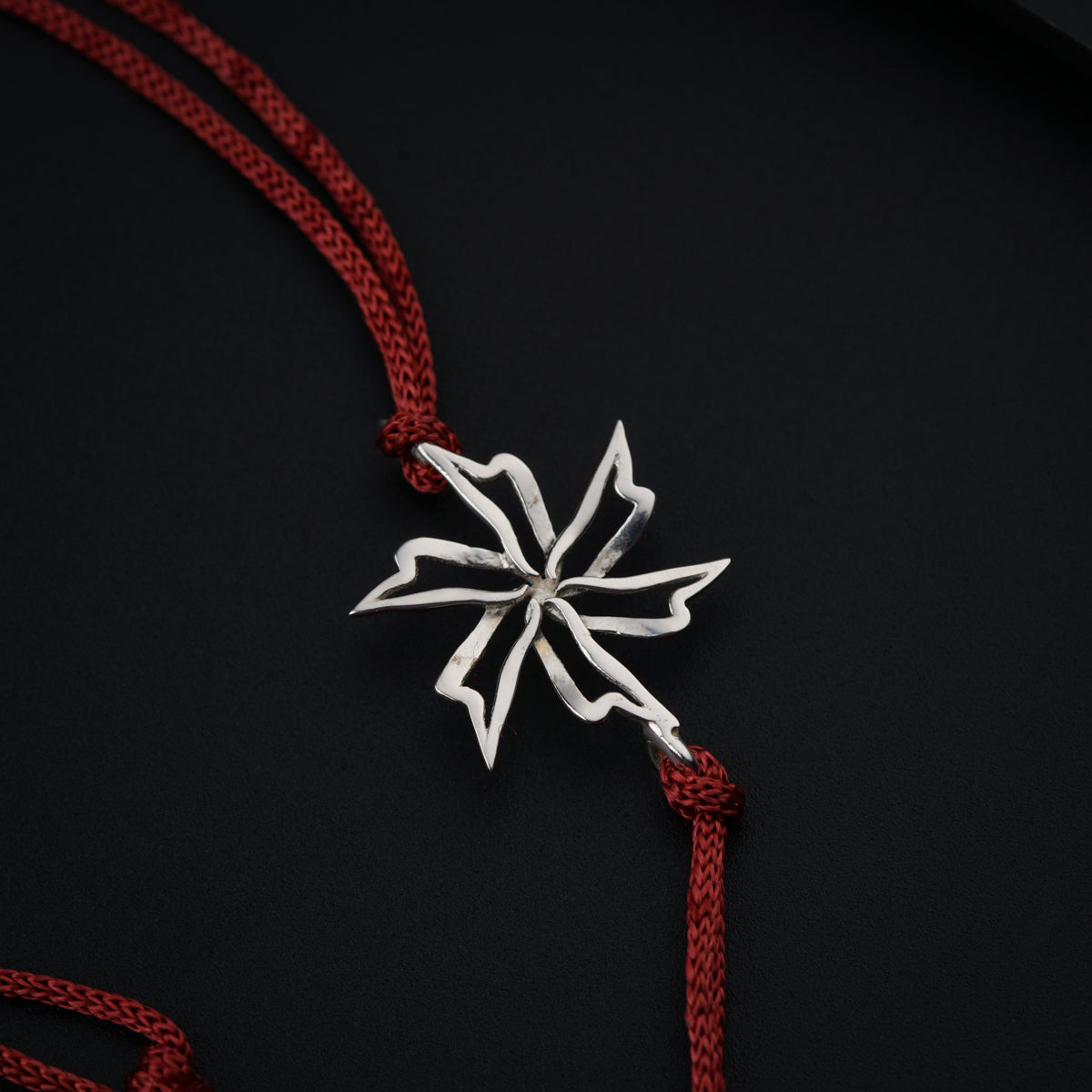 Handmade Silver Rakhi: Prajakta