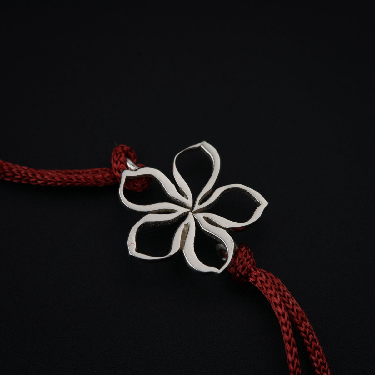Handmade Silver Rakhi: Sadafuli