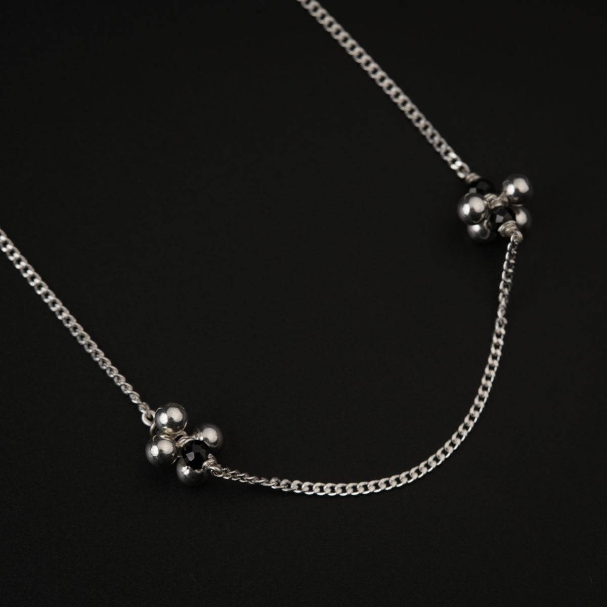 Silver Ghungroo Bunch Chain Mangalsutra