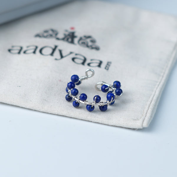 Lapis Lazuli Twisted Ring (Project Handmade)