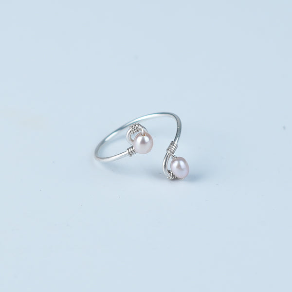 Rice Pearl Ring (Project Handmade)