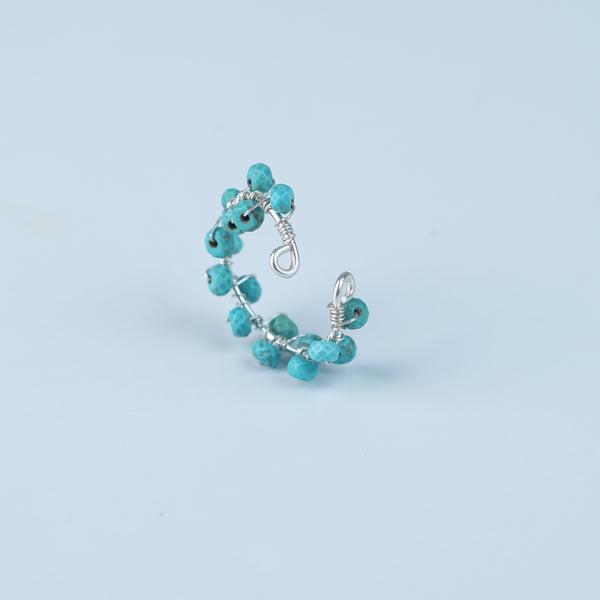 Turquoise Twisted Ring (Project Handmade)