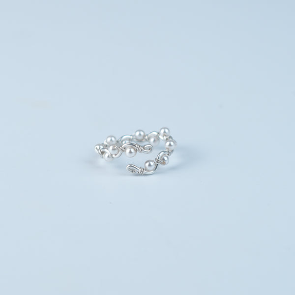 Pearl Twisted Ring (Project Handmade)