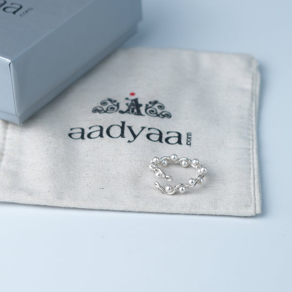 Pearl Twisted Ring (Project Handmade)
