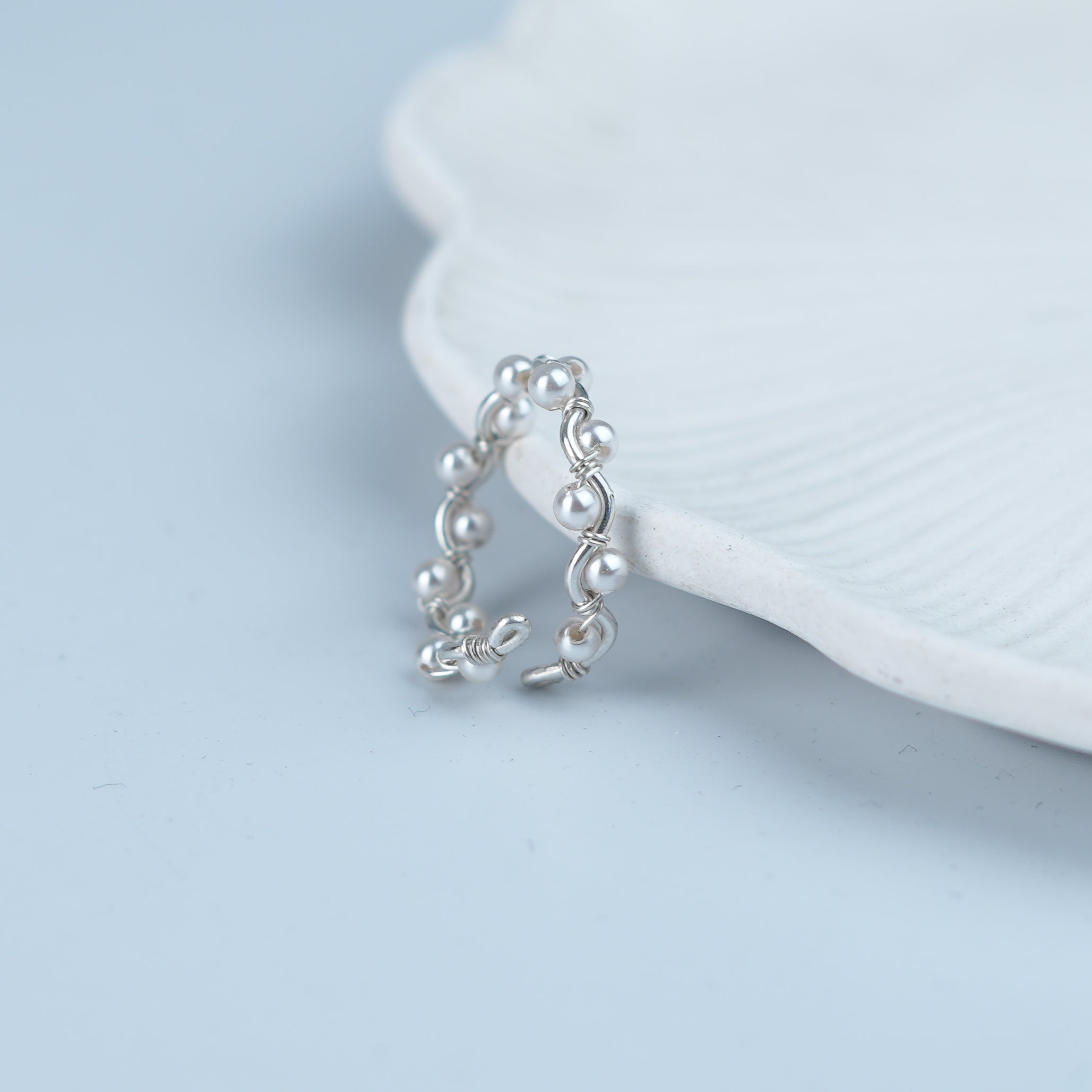 Pearl Twisted Ring (Project Handmade)