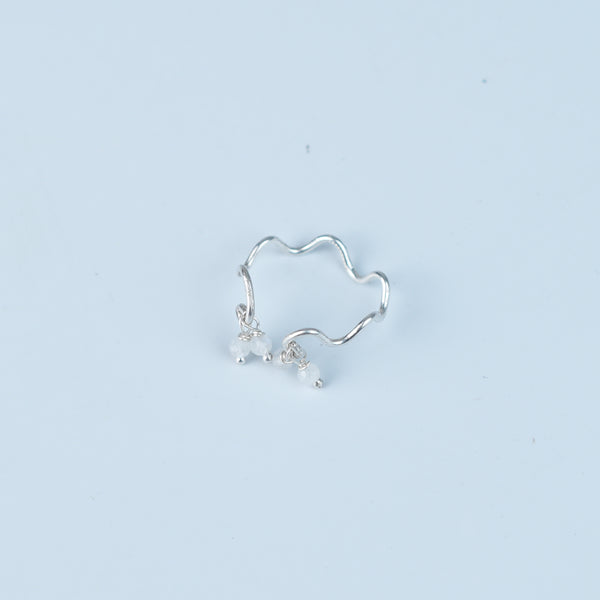 Moonstone Bunch Ring (Project Handmade)