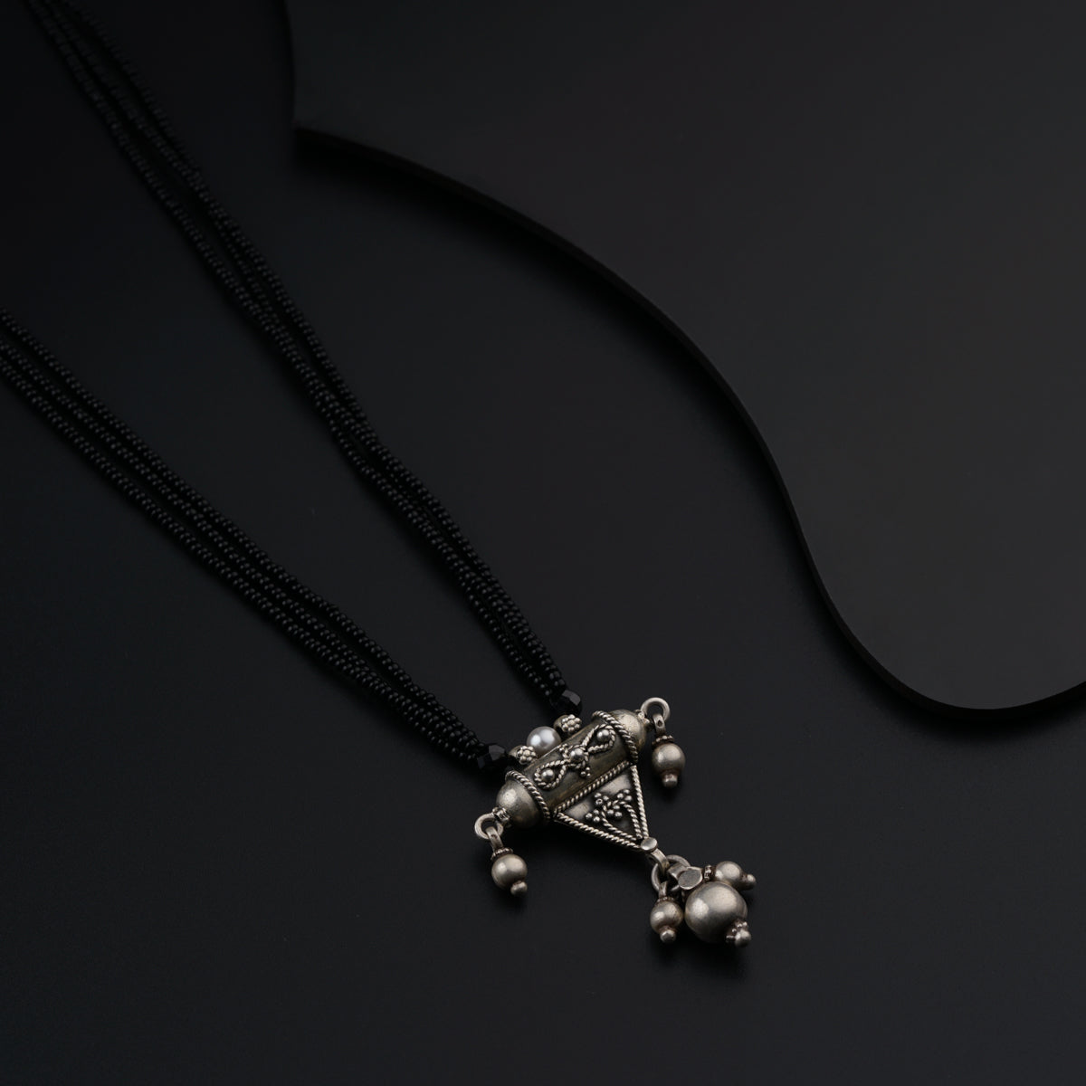 Antique Silver Mangalsutra