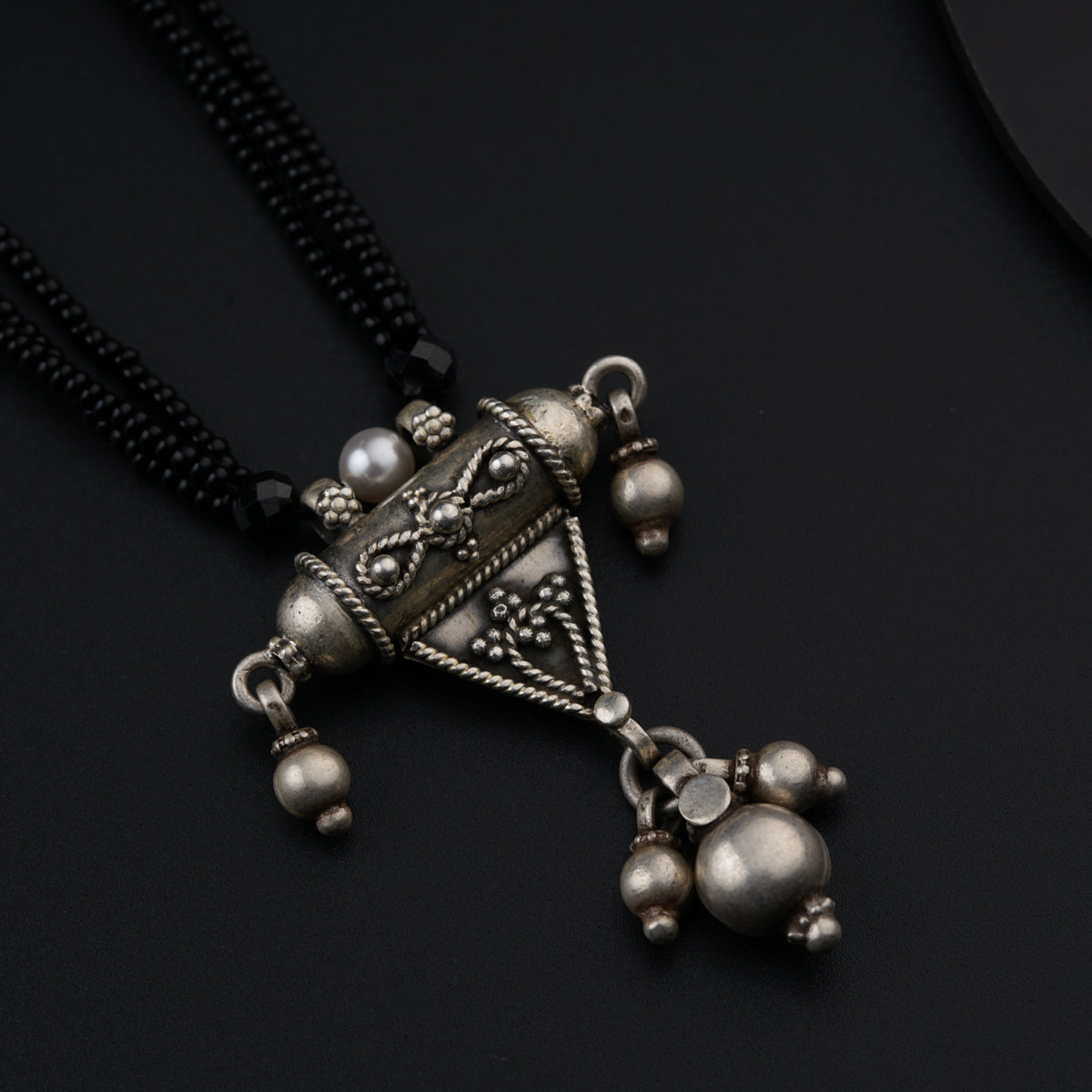 Antique Silver Mangalsutra