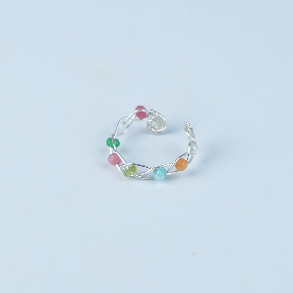 Multicolor Wrapped Ring (Project Handmade)