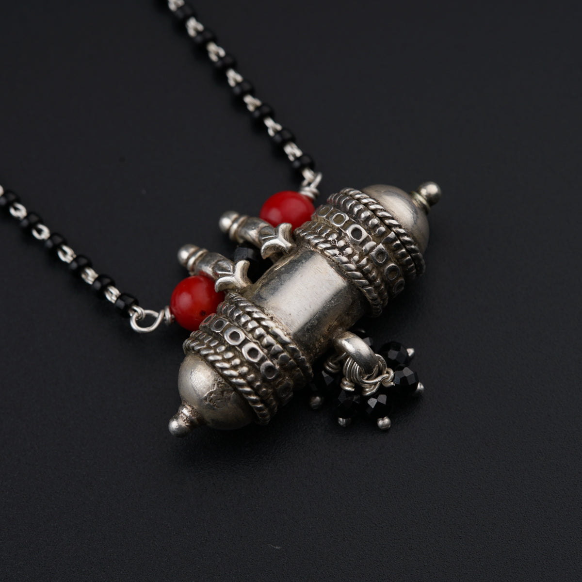 Antique Silver Mangalsutra