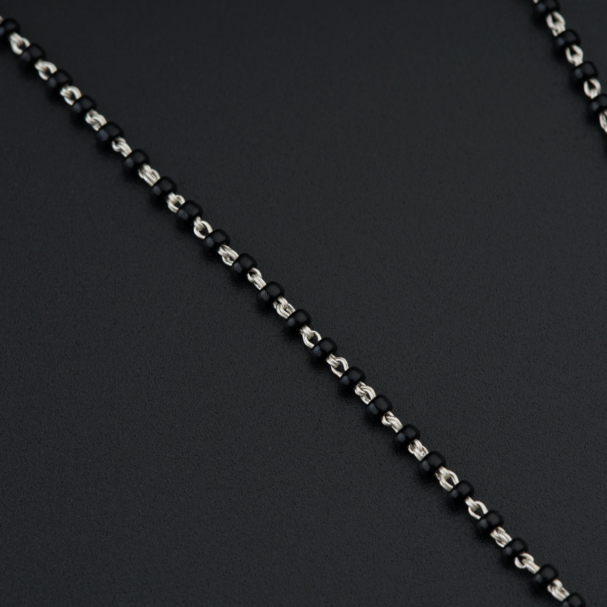 Handmade silver Mangalsutra
