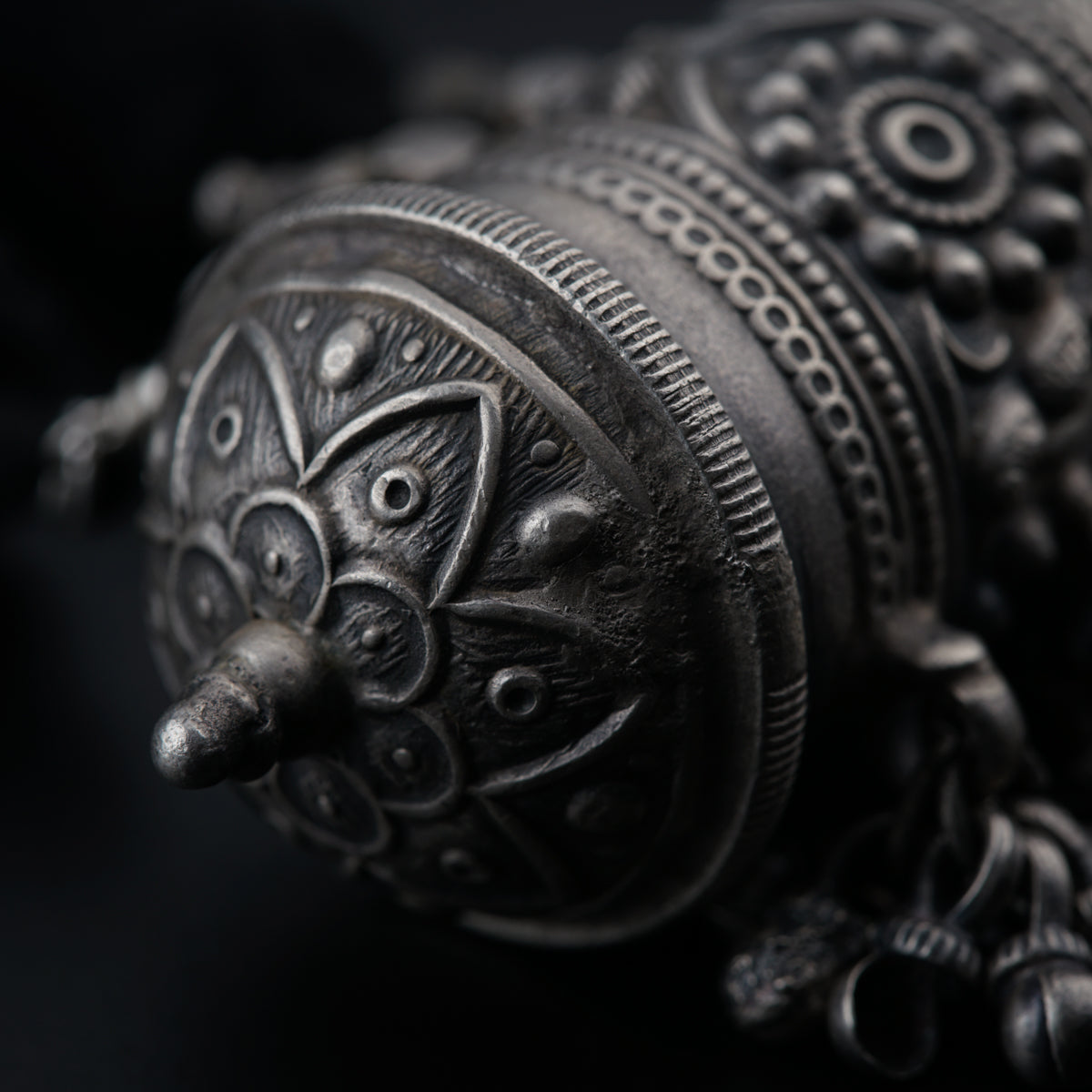 Silver Necklace with Antique Pendant