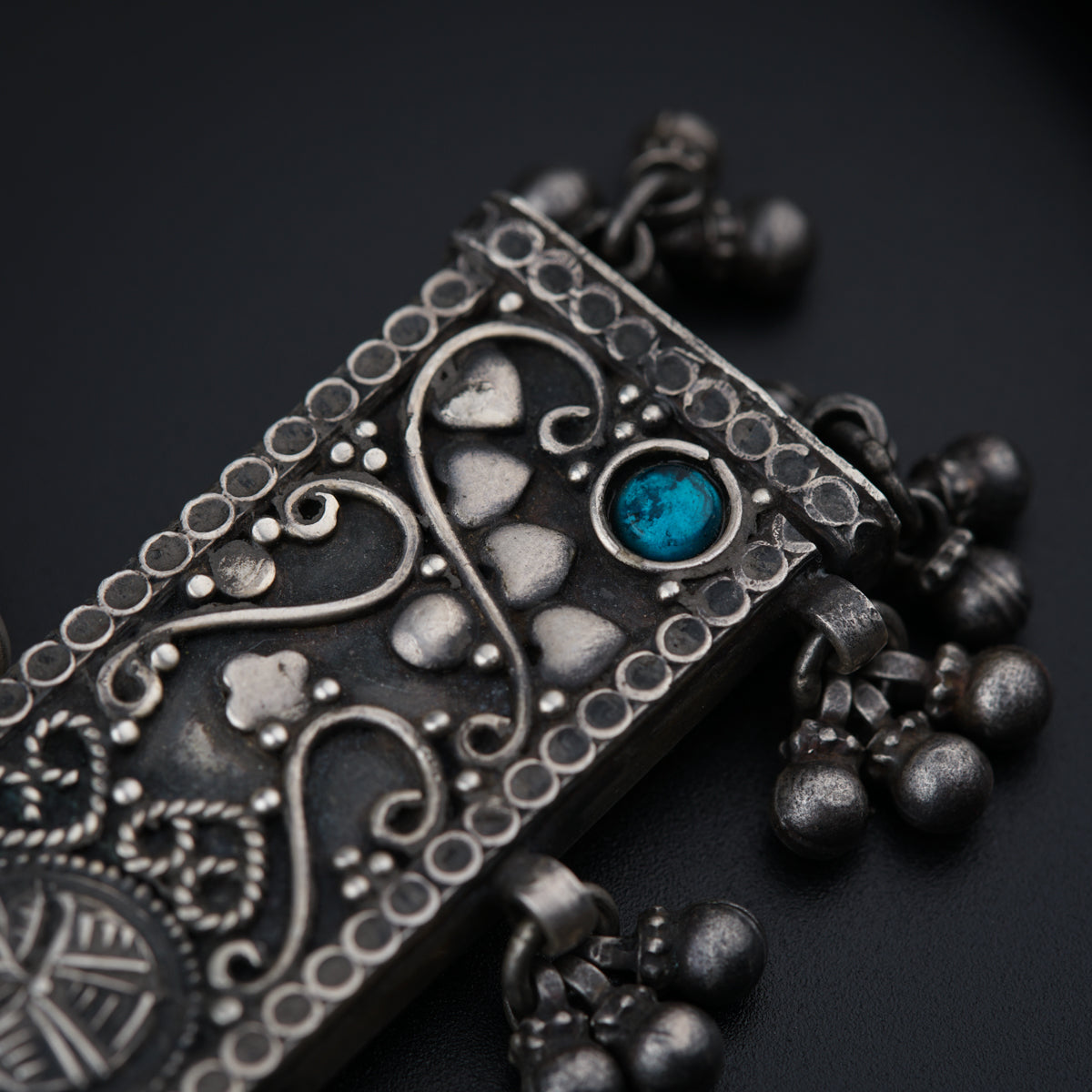 Silver Necklace with Antique Pendant