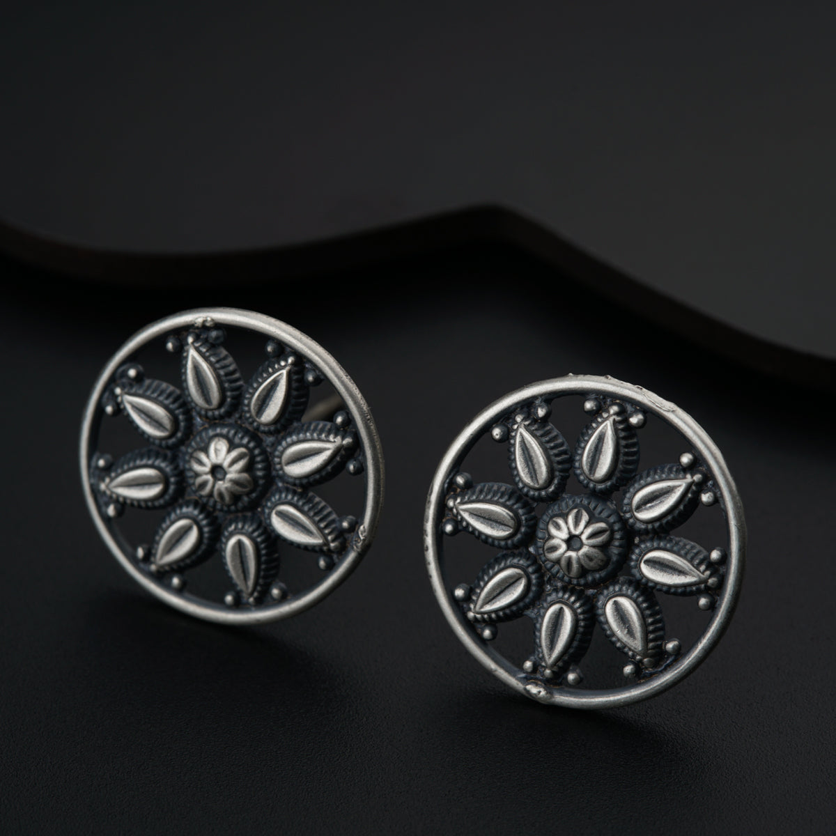 Handmade Silver Filigree Earrings