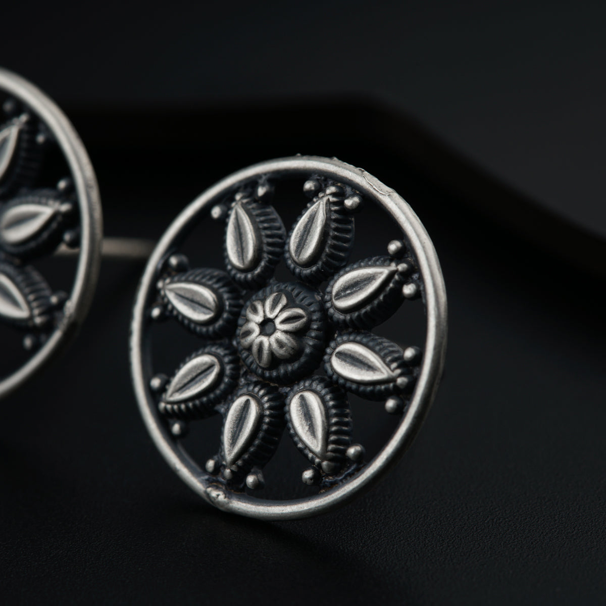 Handmade Silver Filigree Earrings