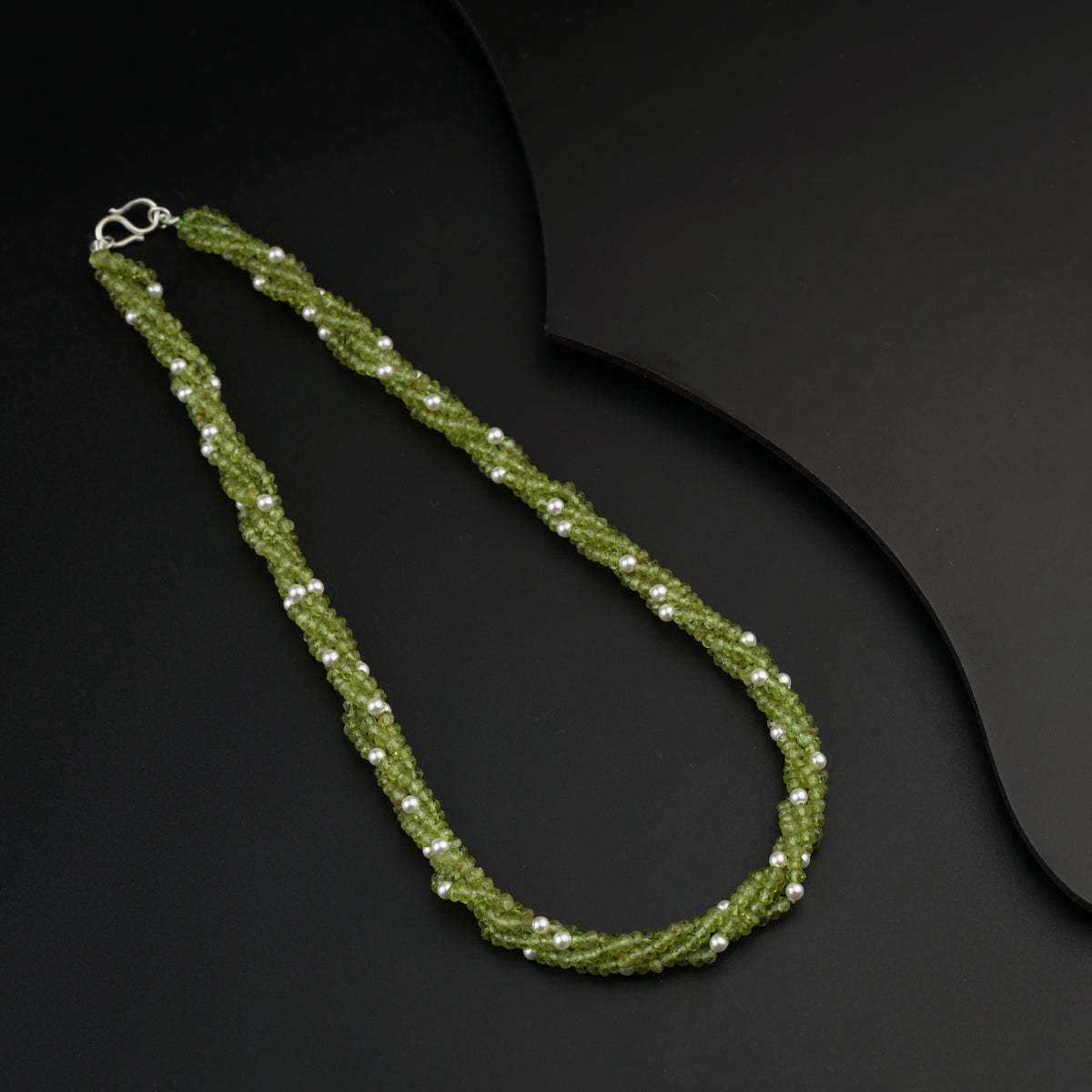 Semi Precious Peridot Necklace