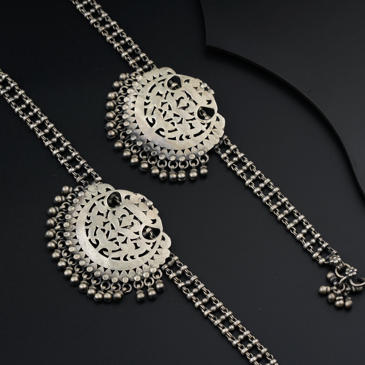 Antique Silver Anklet/Payal