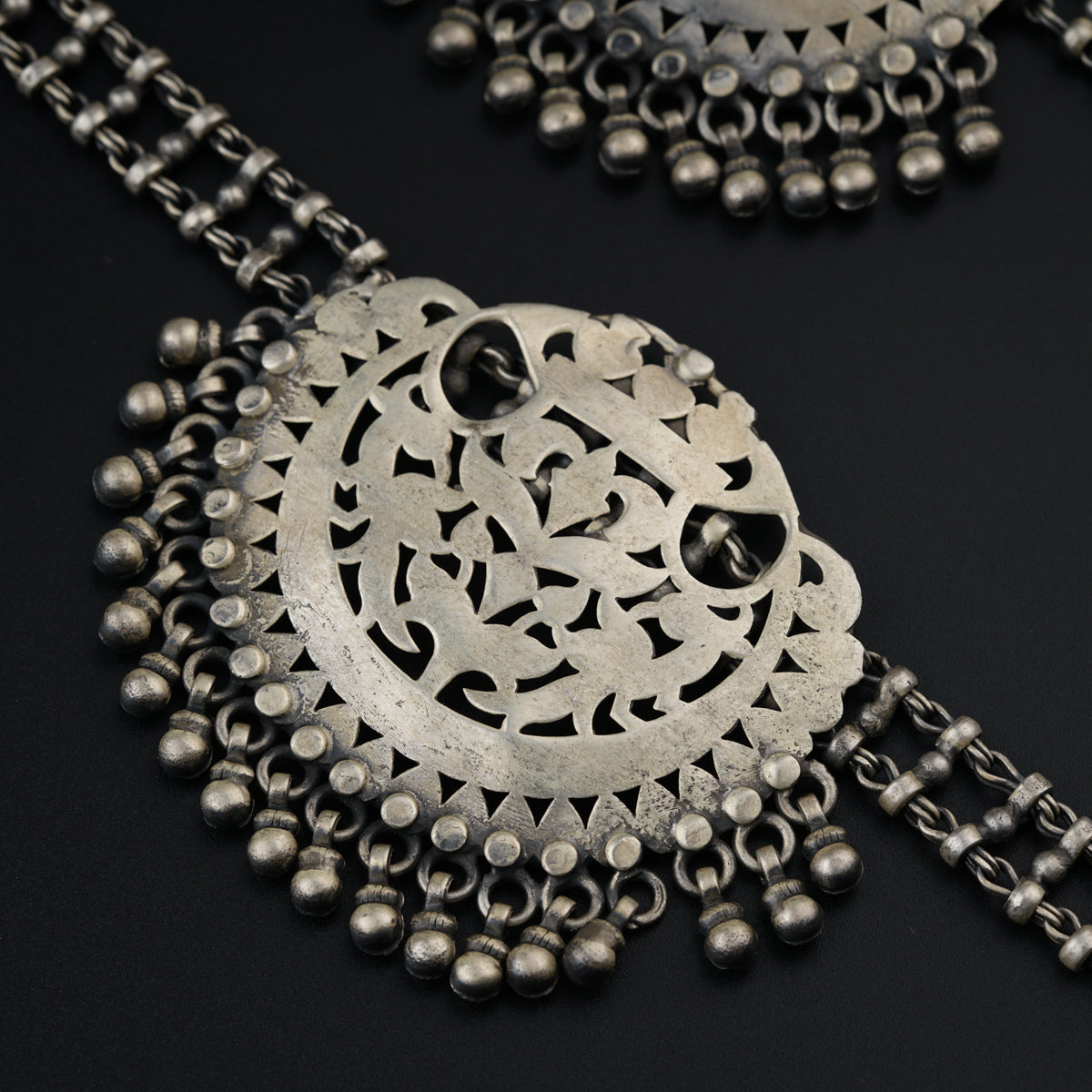 Antique Silver Anklet/Payal