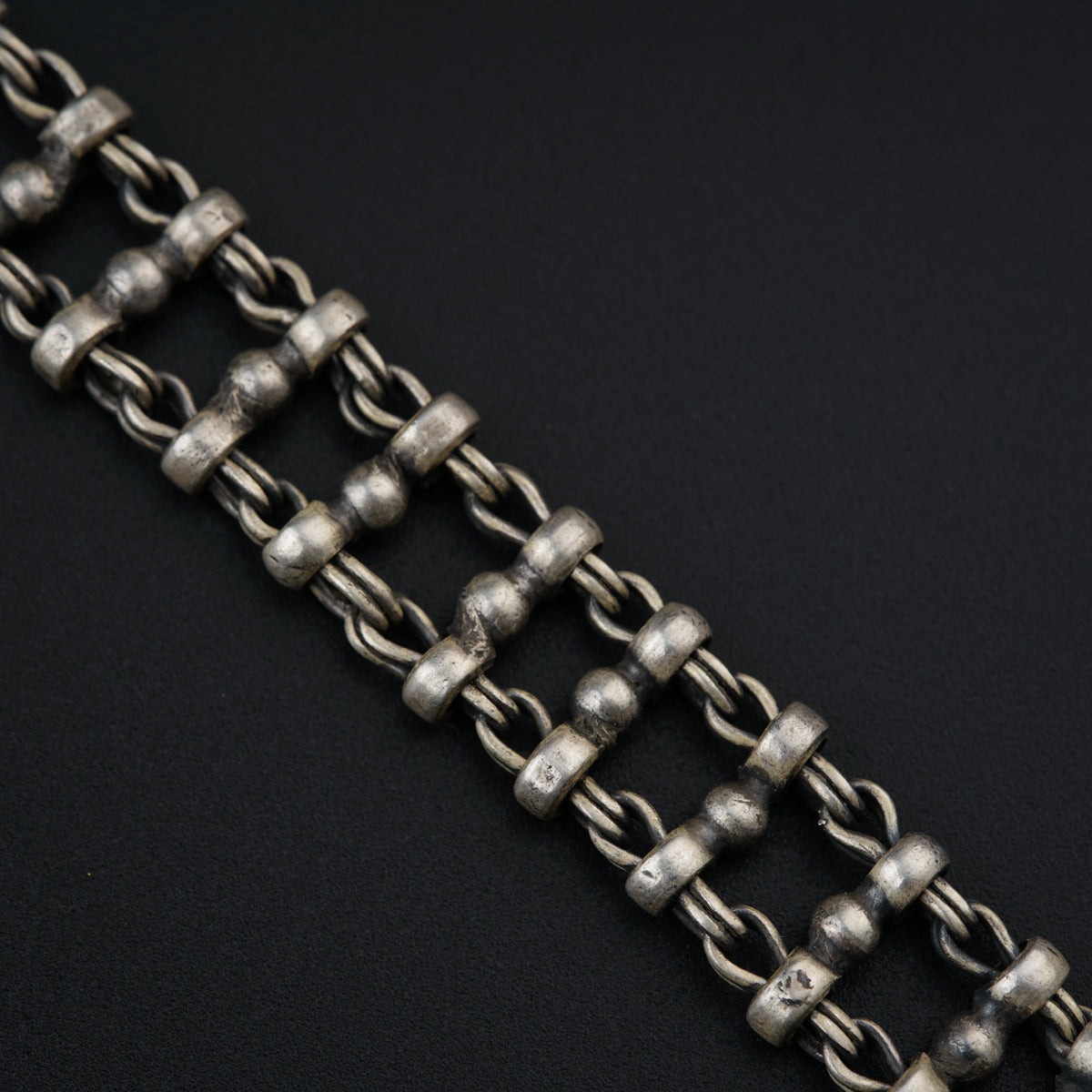 Antique Silver Anklet/Payal