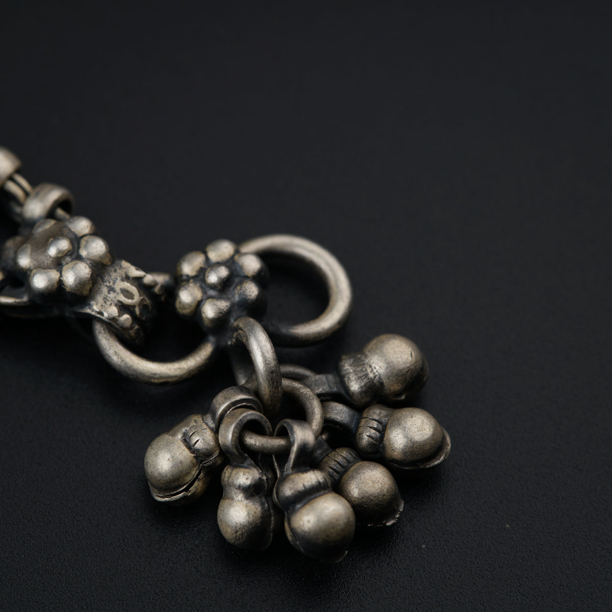 Antique Silver Anklet/Payal