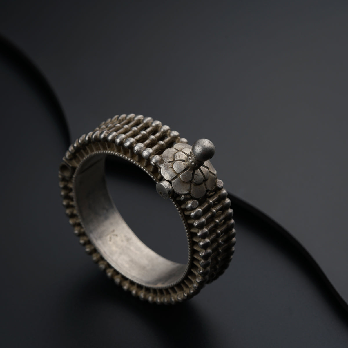 Antique Silver Bangle
