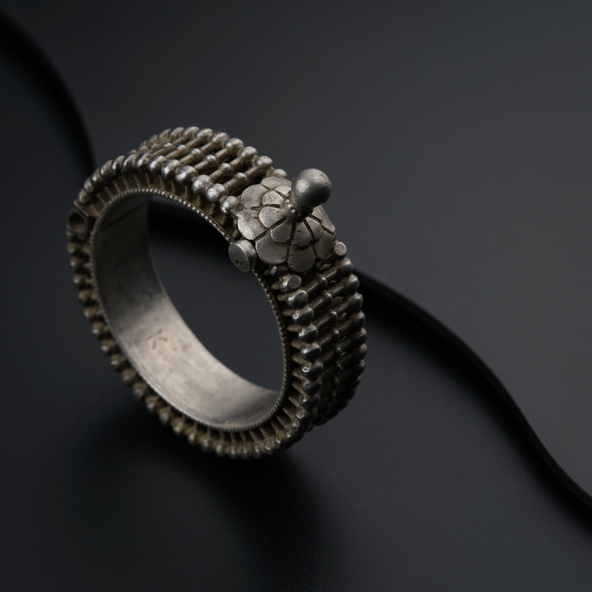 Antique Silver Bangle