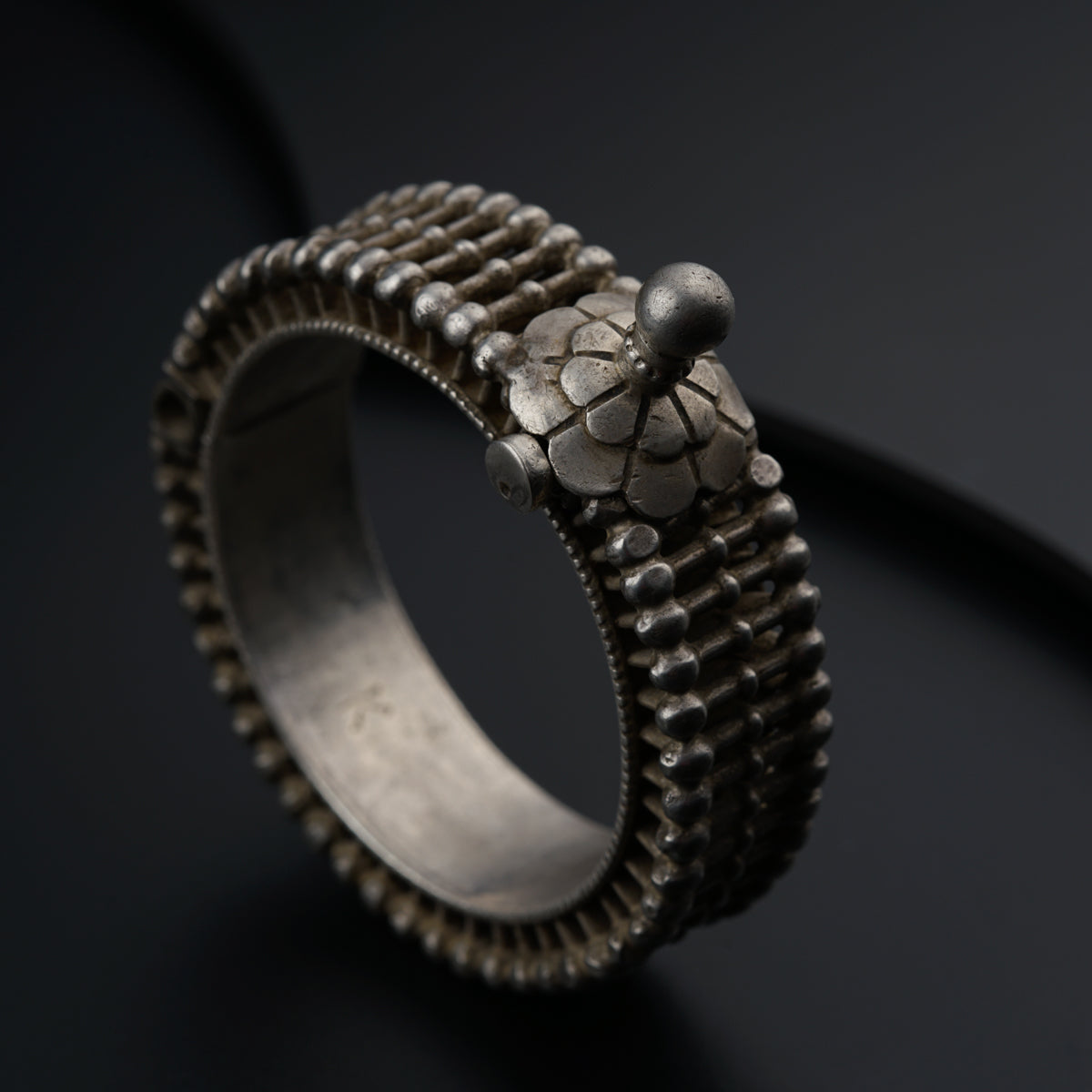 Antique Silver Bangle