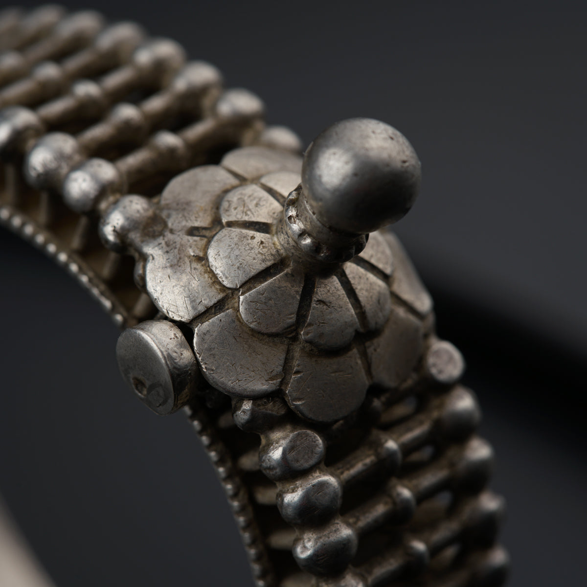 Antique Silver Bangle